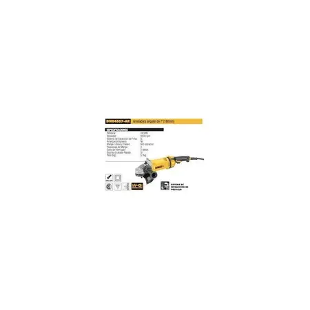 Amoladora Angular 7 Pulgadas 180mm 2400w Dewalt Dwe4557 Dewa