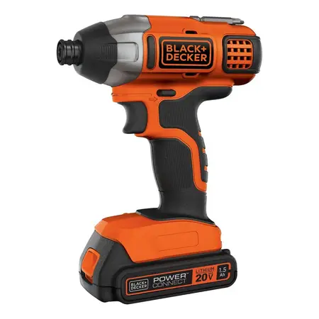 Atornillador Llave De Impacto Inalámbrico 20v Max Bdci20c-ar Naranja 50-60hz