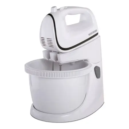 Batidora De Pie Black+decker Mx1003 Blanca 50 Hz X 60 Hz 220 v
