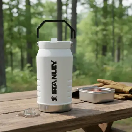 Botellón Stanley Iceflow Flip Straw | 1.9 Lts Chalk