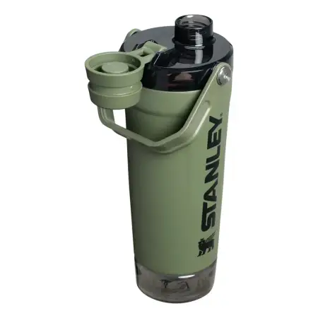 Botella Shaker Stanley Activate Shaker Color Dried Pine Con Capacidad Para 591ml