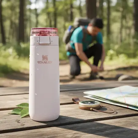 Botella Stanley The Flowstate Spring Bottle | 591 Ml Frío Rose Quartz