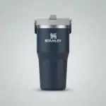 Botella Térmica Stanley Flip Straw Tumbler 591 Ml Dark Navy
