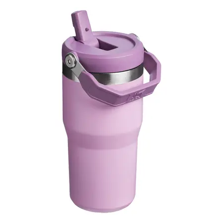 Botella Térmica Stanley Flip Straw Tumbler 591 Ml Lilac