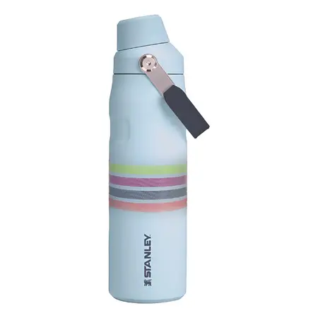 Botella Térmica Stanley Iceflow Aerolight 710 Ml Seafoam Stripe