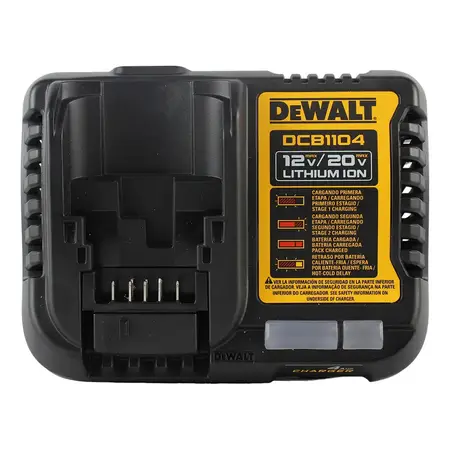 Cargador De Batería Bivolt Dewalt Dcb1104 De 12 A 20 V