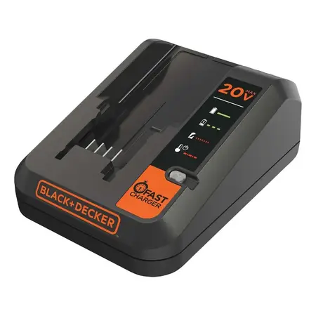 Cargador Rápido Black+decker 20v Powerconnect Bdcac202b-ar