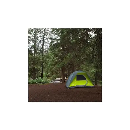 Carpa Coleman Amazonia 2 Personas Impermeable Camping Color Verde Claro