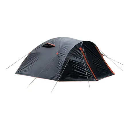 Carpa Coleman Atacama 6p C/ Abside Full Fly Camping Color Negro