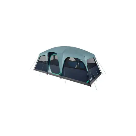 Carpa Coleman Sunlodge 10 Personas Impermeable Fácil Armado Color Gris