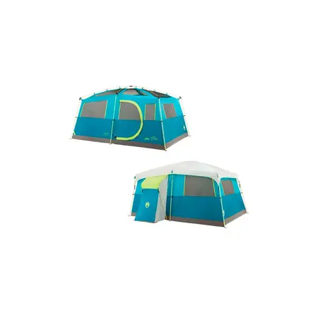 Carpa Coleman Tenaya Lake 8 Personas Con Armario Color Azul