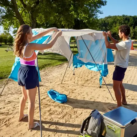 Carpa Playera Coleman Go 2,15 X 2,15 Caribean