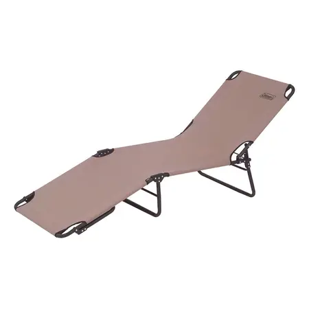 Catre Coleman 4 Posiciones Reposera Plegable Hasta 102 Kg Color Beige