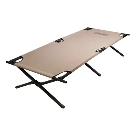 Catre Coleman Acero Soporta 136kgs Plegable Con Bolso Color Gris