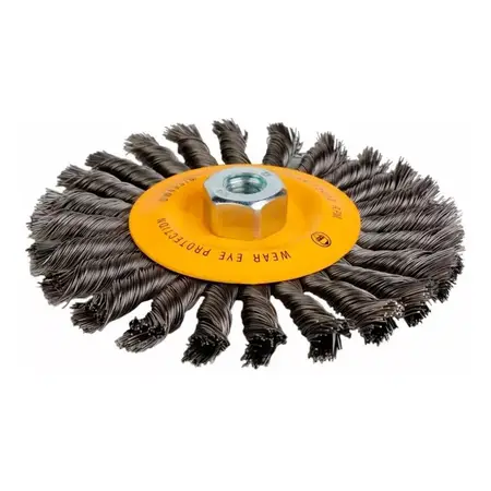 Cepillo De Rueda Trenzada 6 Acero Al Carbono Dewalt Dw4937m