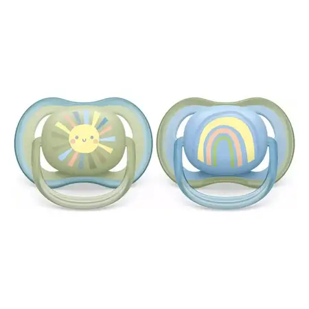 Chupete Philips Avent Ultra Air 0-6 Meses Pack X2