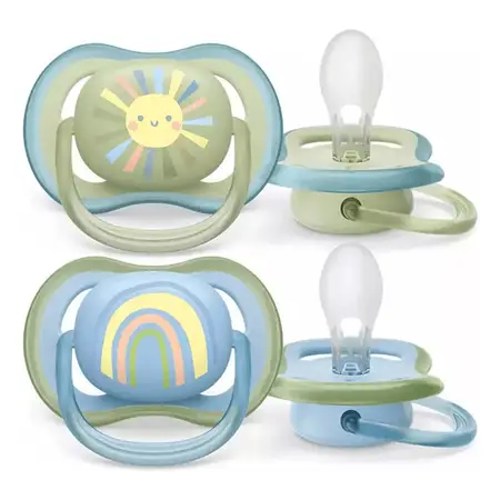 Chupete Philips Avent Ultra Air 0-6 Meses Pack X2