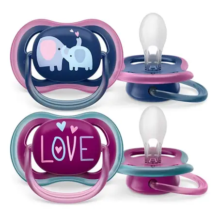 Chupete Philips Avent Ultra Air +18 Meses Pack X2