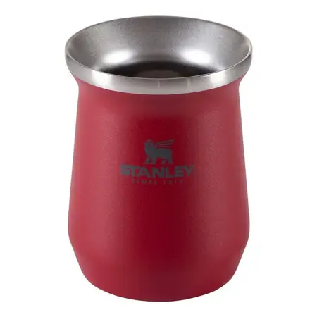 Combo Mate Stanley + Bombilla Stanley Spoon Mate Rojo+ Spoon Negra