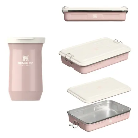 Combo Recipiente Multiuso Stanley + Terere 200ml Peach Whip