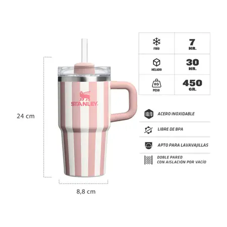 Combo Stanley Quencher Stanley 887 Ml + Quencher 591ml