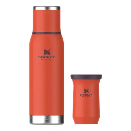 Combo Stanley Termo To-go Tapón Cebador 750 Ml + Mate Slim