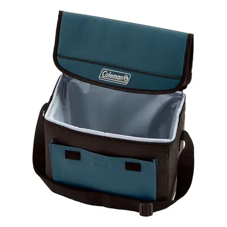 Conservadora Bolso Térmico Coleman 18 Latas 20hs Bolsillos Color Azul