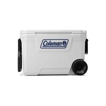 Conservadora Coleman 62 Qt Heladera Termica Con Ruedas Color Blanco
