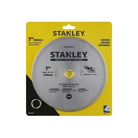 Disco Diamantado Stanley Sta47701l Continuo 7 180mm 8500rpm
