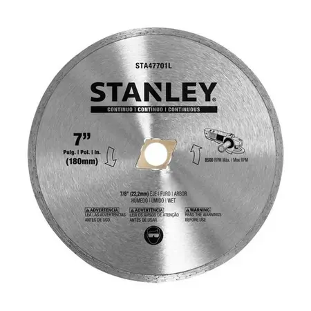 Disco Diamantado Stanley Sta47701l Continuo 7 180mm 8500rpm