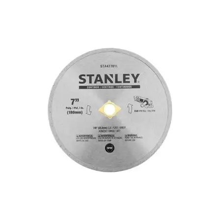 Disco Diamantado Stanley Sta47701l Continuo 7 180mm 8500rpm