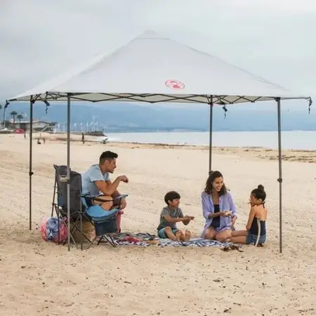 Gazebo Coleman Instant 3x3 Opp Red Upf 50+ Armado En 3 Min 
