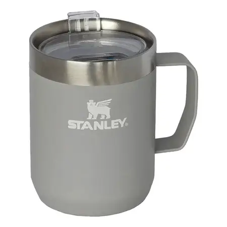 Jarra Termica Stanley Taza Acero Inoxidable Con Tapa Color Gris Ash Classic Legendary Camp