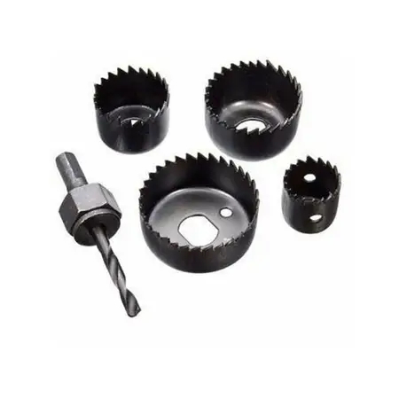 Juego De 4 Sierras Copa Madera Black+decker Bda71120 54mm