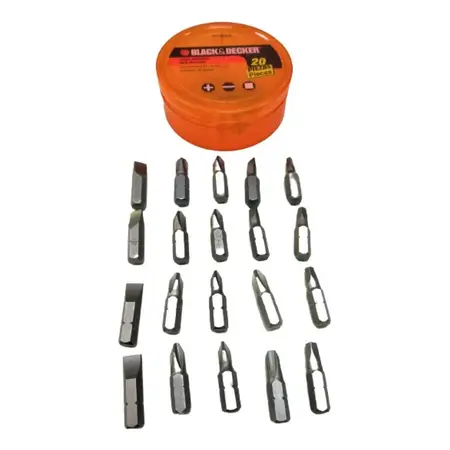 Juego De Puntas 20 Pzs Black And Decker 71-785la