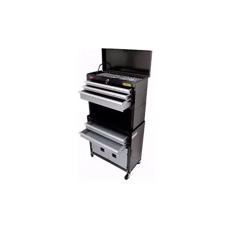 Juego Tubos + Gabinete Metálico Stanley 85 Piezas Stmt72676