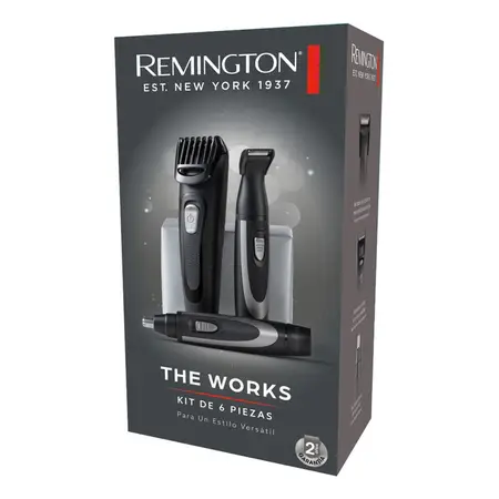 Kit Recortador De Barba Remington The Works Mb906