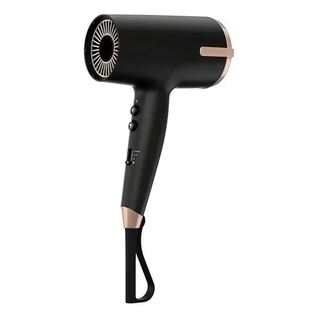 Kit Remington: Secador De Pelo One D31a Negro + Estilizador De Aire Gloss As9350 Violeta