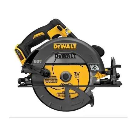 Kit Sierra Circular Eléctrica Inalámbrica Dewalt Flexvolt Dcs578t2-ar 184mm Incluye Bolso Y 2 Baterías