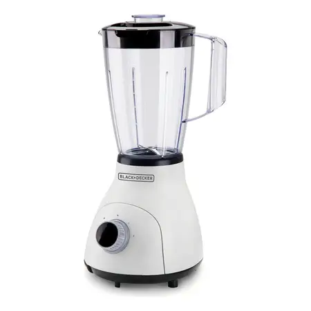 Licuadora Black Decker Bl1002 2 Litros Jarra Acrilica 500w Color Blanco