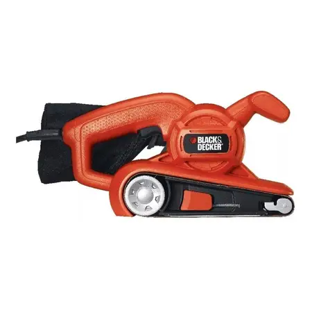 Lijadora Banda Black+decker Br318 Naranja 50hz 680w Frecuencia 50 Hz
