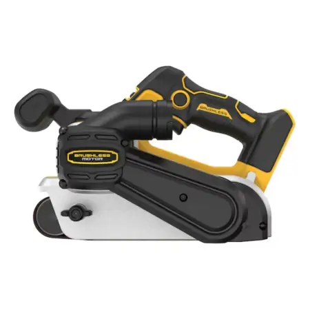 Lijadora De Banda Inalámbrica Dewalt Dcw220b Amarilla Amarillo