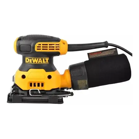 Lijadora Profesional Orbital Dewalt Dwe6411 Color Amarillo Frecuencia 50 Hz