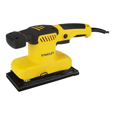 Lijadora Profesional Orbital Stanley Ss28 Con Sistema Velcro Amarilla 60hz 280w 220v