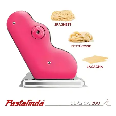 Máquina Para Pastas Pastalinda Clásica 200 Color Fucsia