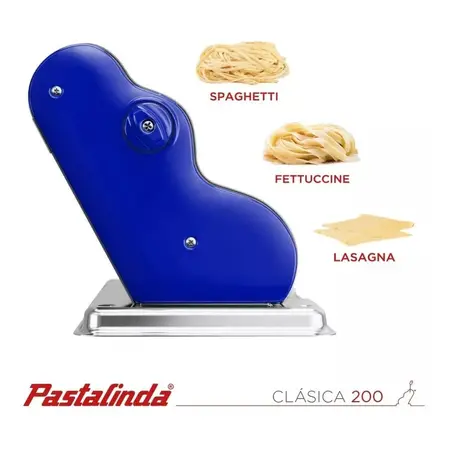 Maquina Elaboradora De Pasta Pastalinda Clasica Original Azul