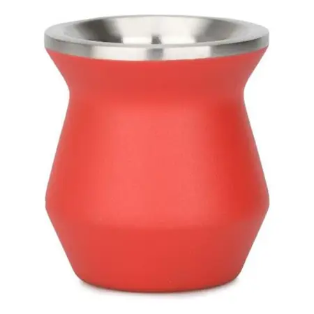 Mate Acero Inoxidable Térmico Coleman Back Sand 220ml Color Rojo Liso
