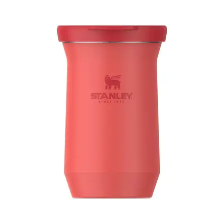 Mate Térmico Stanley Slim Tereré 200 Ml Hot Coral Lisa