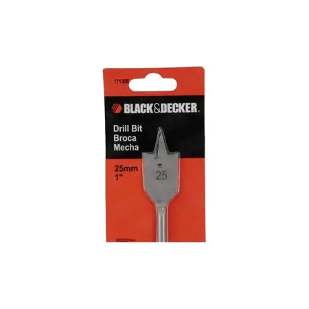 Mecha Paleta 25mm Madera Black And Decker 17120e