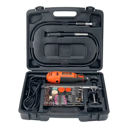 Minitorno Rt18ka 120w Mas 113 Accesorios Color Naranja Black+decker